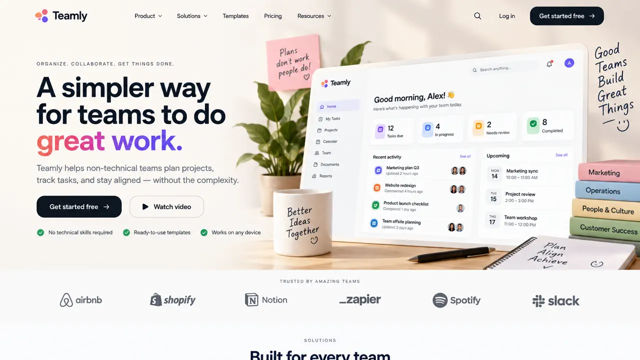 A simple share page displayed inside a browser window.
